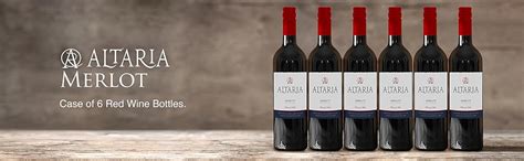Altaria Merlot from Chile Red Wine Case of 6 Bottles (6 x 75cl).